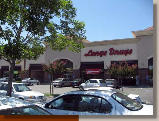 Signs are Visible Above and Below Tree Canopies in Roseville