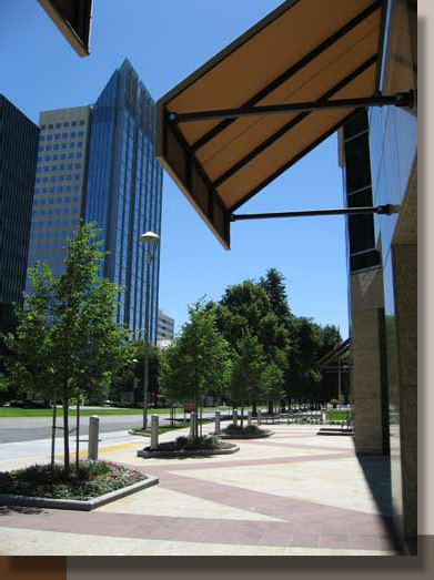 Landscaping on Sacramento's Capitol Mall