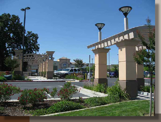 Accessible Pedestrian Path in Elk Grove, California