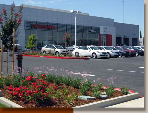 Sacramento Auto Dealership Landscaping